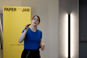 Ama Annika Grobecker (Emotional Inspiration). (Photo: Jan Hanrion/Paperjam)