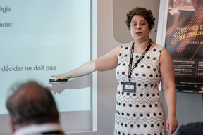 Noura Jafout (Eco Solidaire Trust). (Photo: Jan Hanrion/Paperjam)