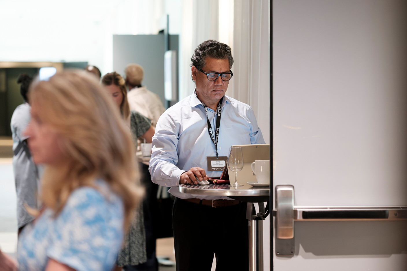 George Villar (Eng breck mat Lateinamerika). (Photo: Jan Hanrion/Paperjam)
