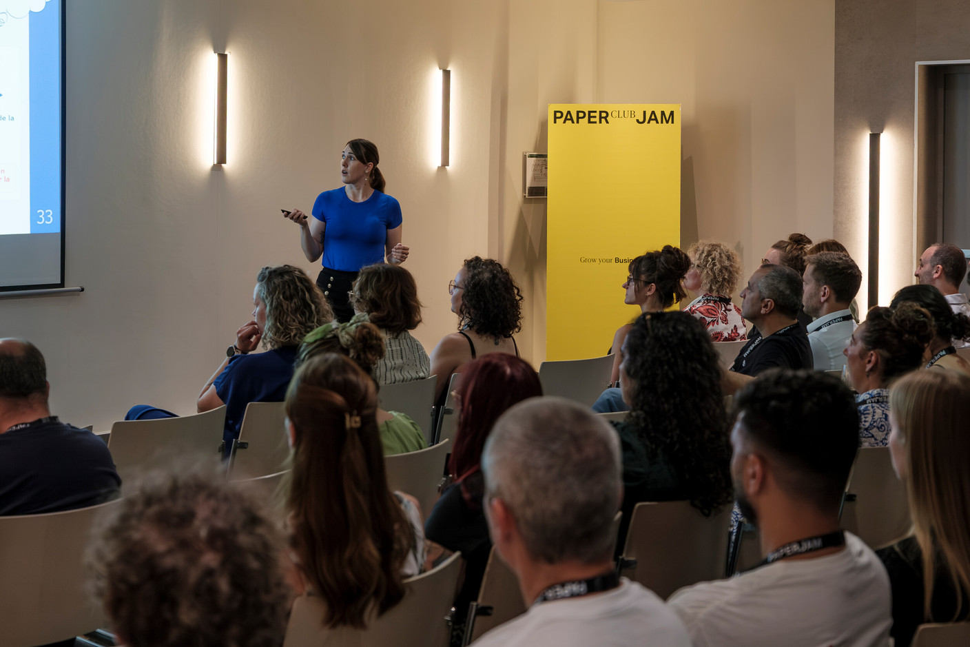 Ama Annika Grobecker (Emotional Inspiration). (Photo: Jan Hanrion/Paperjam)