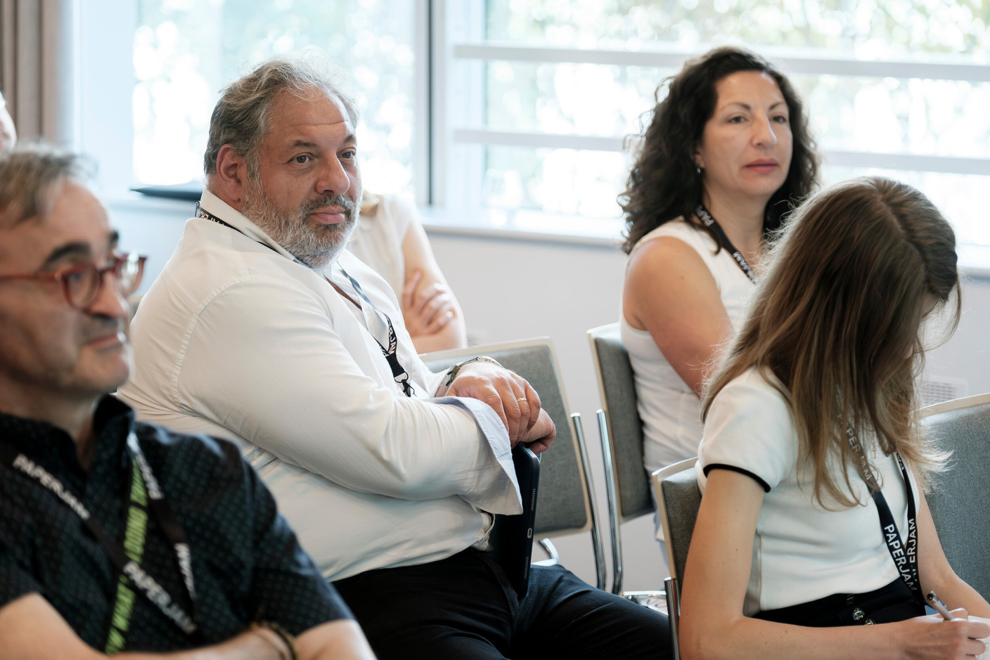 David Facciolini (Care). (Photo: Jan Hanrion/Paperjam)