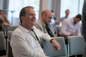 Clément Wampach (TK Elevator Luxembourg). (Photo: Jan Hanrion/Paperjam)