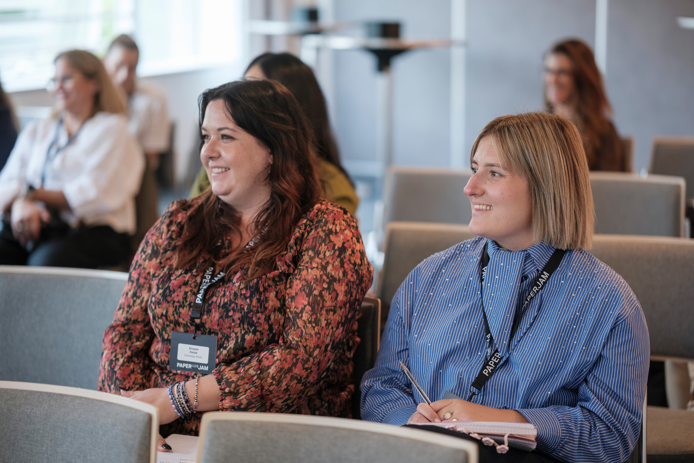 Alisson Hesse (Technology Partner) and Alice Delahegue (Technology Partner). (Photo: Jan Hanrion/Paperjam)