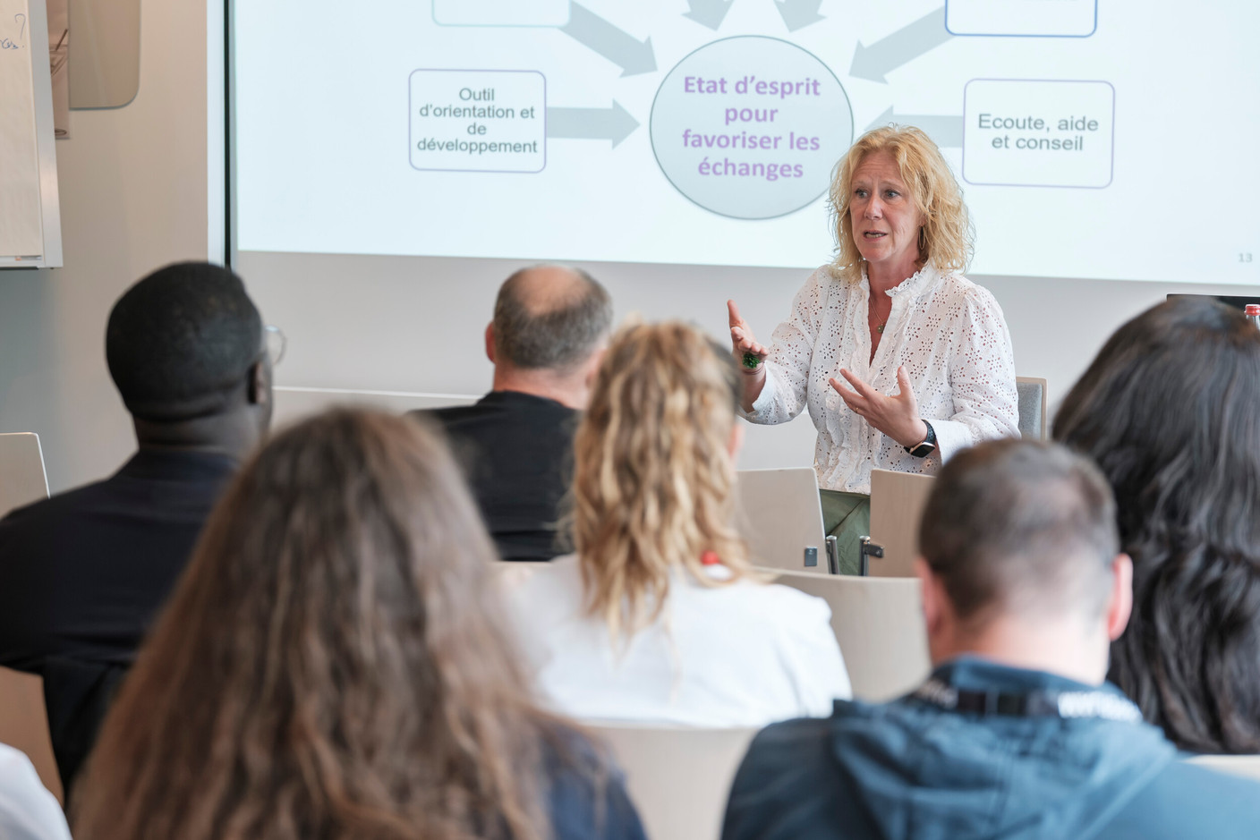 Natacha Beicht-Claude (HR Partner). (Photo: Jan Hanrion/Paperjam)