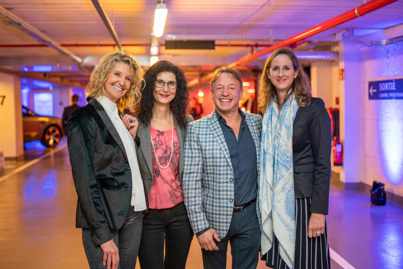 Brigitta Heinz, Carmen Bode, Adriano Presti et Laura Rossi (Photo: Johannes Nollmeyer)