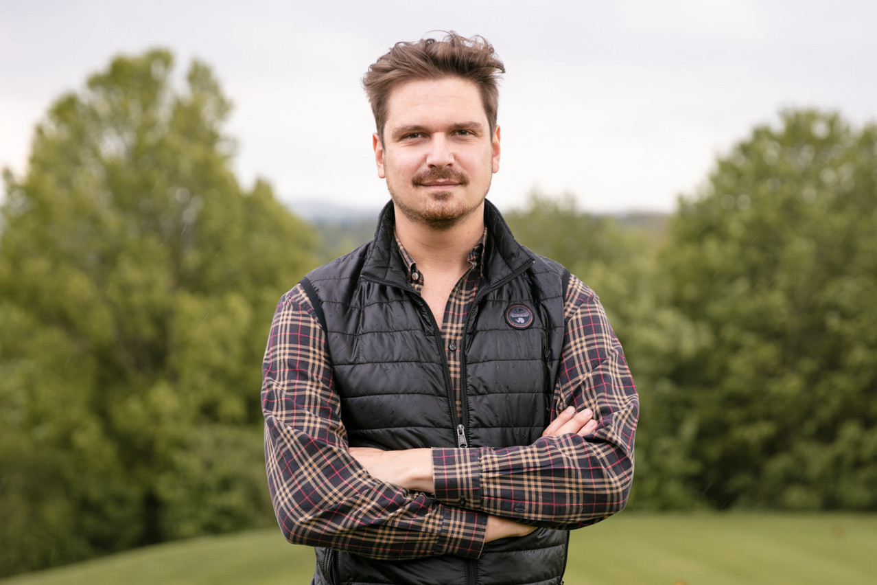 Louis Scholtès revient dans la capitale luxembourgeoise avec un projet surprenant et ambitieux: rendre son lustre à la brasserie La Lorraine, sur la place d’Armes…  (Photo: Romain Gamba/Maison Moderne)