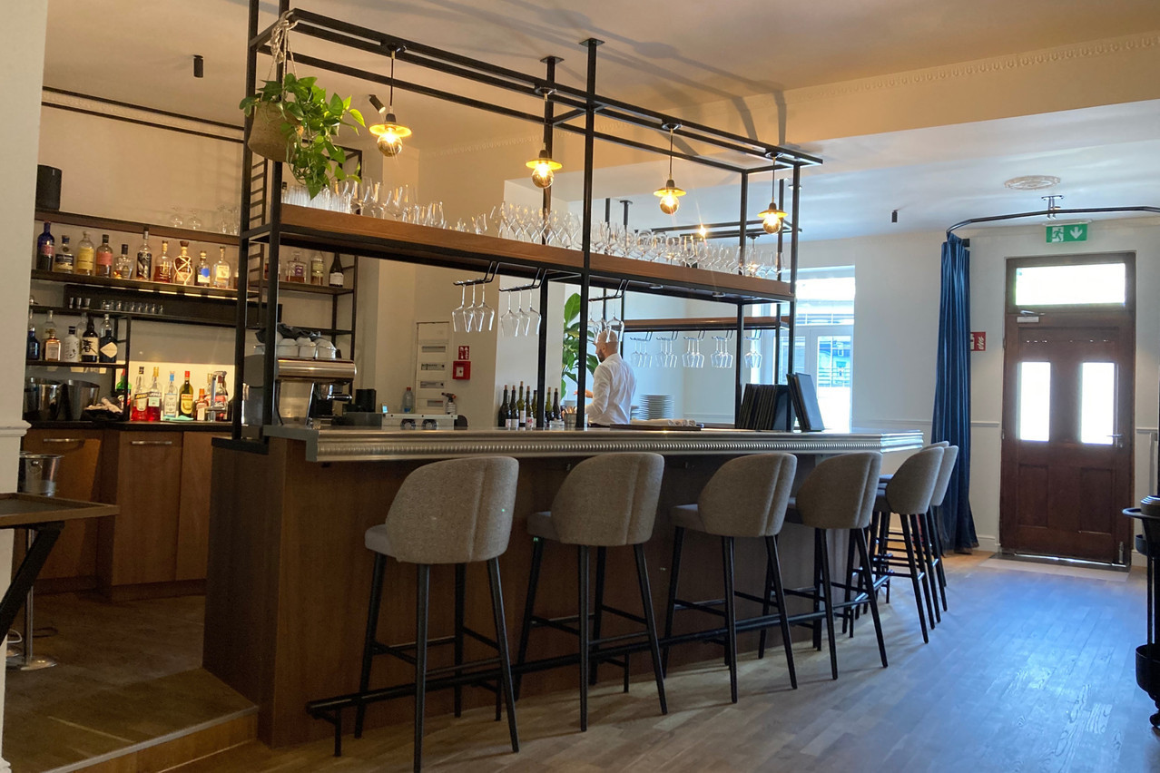 Ask for a table on the ground floor at Equilibrium, offering a privileged view of the zinc counter where dishes are prepared. Photo: Equilibrium
