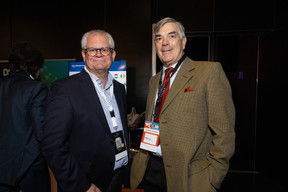 Willi Ehses (Catalpa Ventures) and Guy Harles (Converginvest Capital Partners) at the LPEA Insights conference at Luxexpo, 17 October 2024. Photo: Eva Krins/Maison Moderne