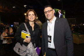 Christiane Schmit (Spuerkeess) at the LPEA Insights conference at Luxexpo, 17 October 2024. Photo: Eva Krins/Maison Moderne