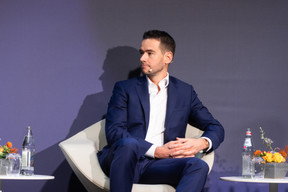 Benjamin Sabatier (Sofina) at the LPEA Insights conference at Luxexpo, 17 October 2024. Photo: Eva Krins/Maison Moderne