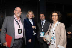 François Pfister (independent director), Jane Wilkinson (Ripple Effect Sarl), Riccardo Del Tufo (independent director) and Anabela Lourenço (European Governance Partners) at the LPEA Insights conference at Luxexpo, 17 October 2024. Photo: Eva Krins/Maison Moderne