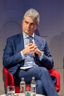 Gianluca Orsucci (head of group transfer pricing at Ferrero) during a roundtable discussion on navigating transfer pricing challenges at the official launch ceremony of the Luxembourg Transfer Pricing Association, held at A&O Shearman, 25 February 2025. Photo: Emmanuel Claude/Focalize