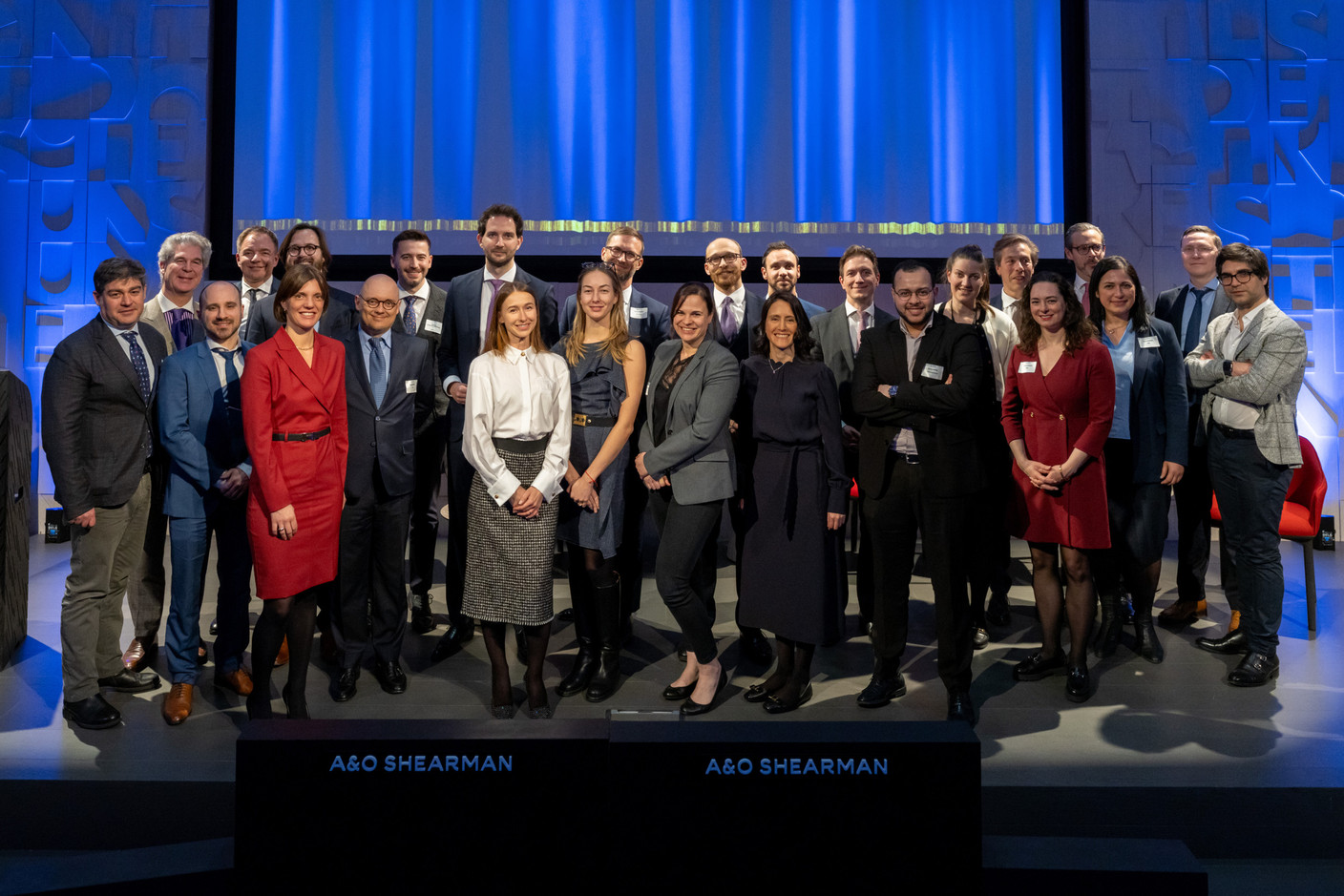 The Luxembourg Transfer Pricing Association was founded in 2024 by 22 specialists from multinational enterprises, law firms, consulting firms, academia and associations. Pictured are members and speakers at the LTPA’s official launch ceremony at A&O Shearman in Kirchberg, 25 February 2025. Photo: Emmanuel Claude/Focalize