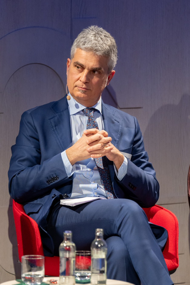 Gianluca Orsucci (head of group transfer pricing at Ferrero) during a roundtable discussion on navigating transfer pricing challenges at the official launch ceremony of the Luxembourg Transfer Pricing Association, held at A&O Shearman, 25 February 2025. Photo: Emmanuel Claude/Focalize