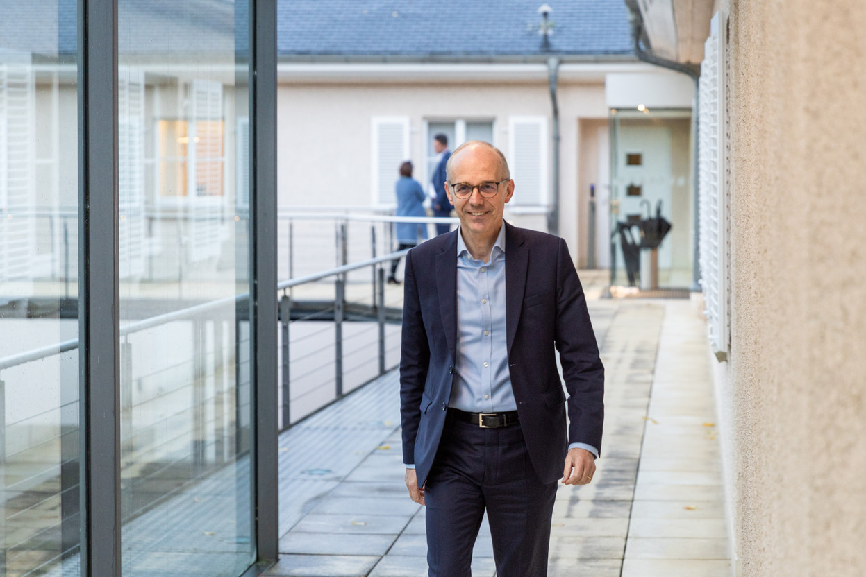 Luc Frieden (CSV) is delighted with the pace of the negotiations and the determination of both parties to reach a good compromise. Photo: Romain Gamba/Maison Moderne