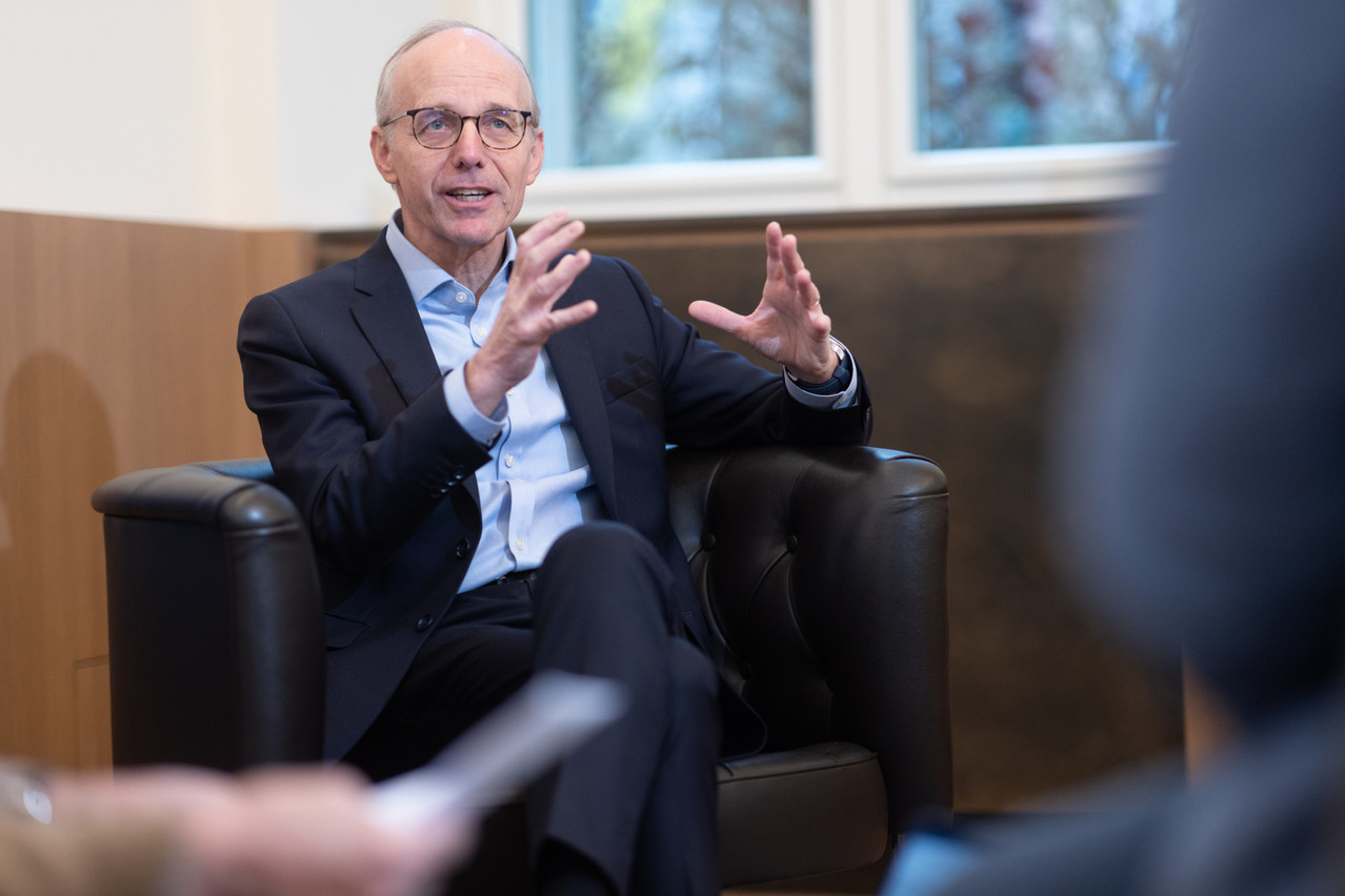 «Je suis assez positif par rapport au développement de la Place, qui, comme tout secteur économique, doit s’adapter à l’environnement qui change», affirme le Premier ministre, Luc Frieden. (Photo: Guy Wolff/Maison Moderne)