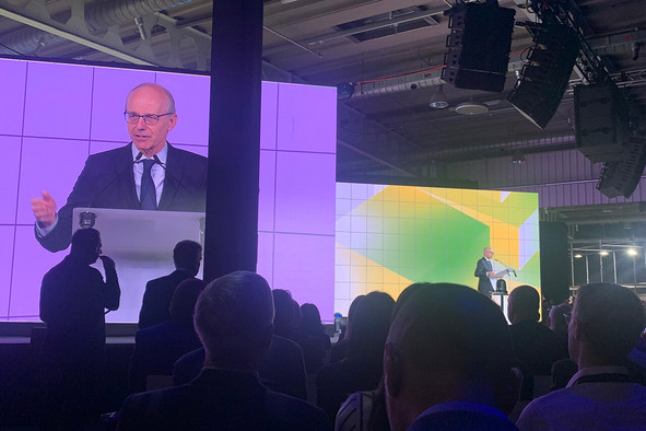 “AI cannot remain a completely unregulated environment,” said prime minister Luc Frieden at the opening of Nexus Luxembourg, whilst warning against “over-regulation”. “We need general safeguards to ensure that AI solutions remain within a framework aligned with our values.” (Photo: Paperjam)