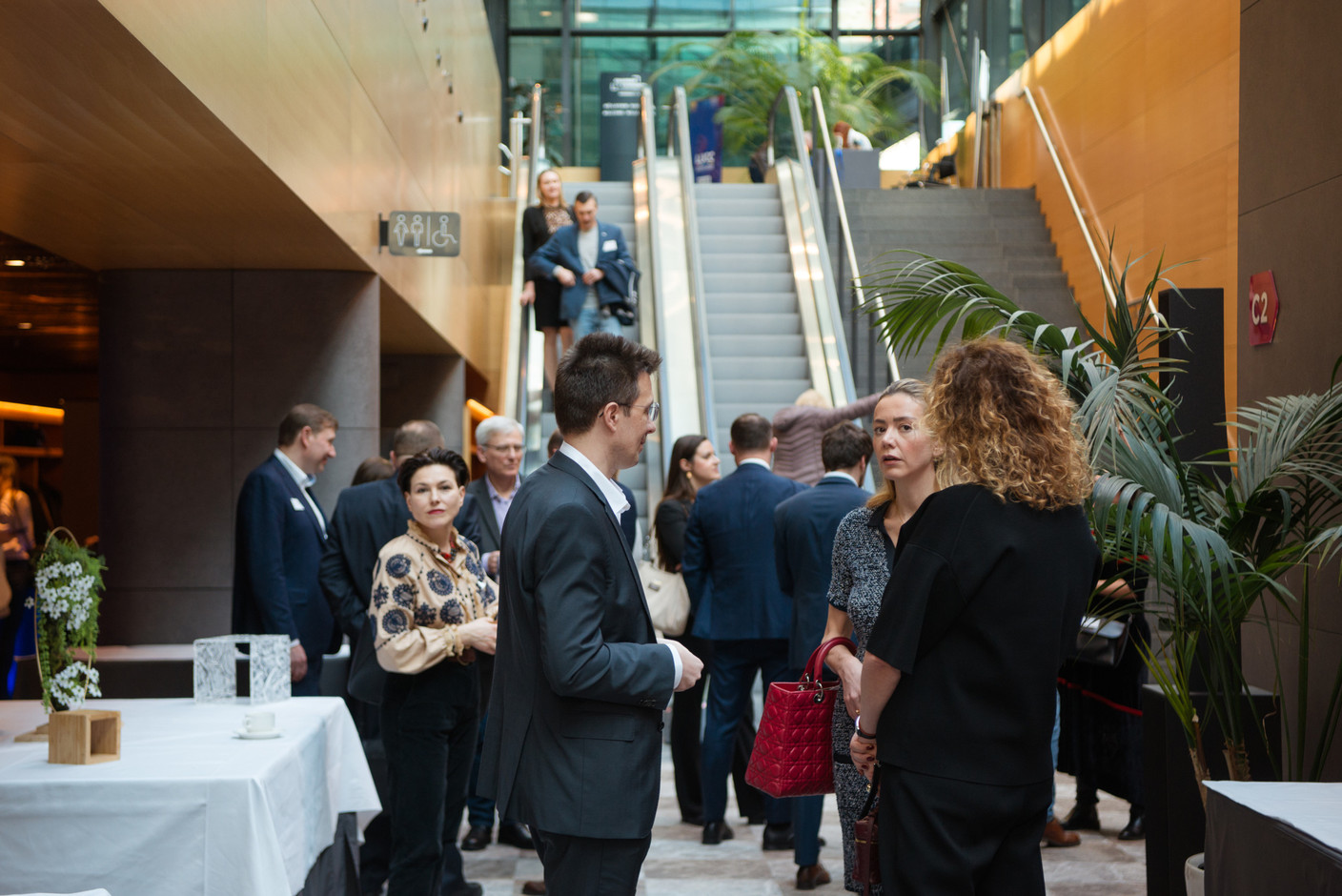 The third edition of the Ukraine Resilience Business Forum took place on 5 March 2025 at the Luxembourg Chamber of Commerce, bringing together representatives of the the business and political spheres. Photo: Kateryna Mostova