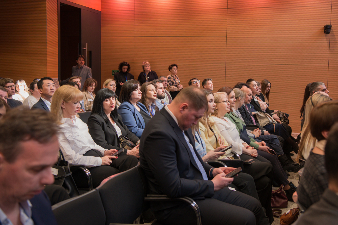 The third edition of the Ukraine Resilience Business Forum took place on 5 March 2025 at the Luxembourg Chamber of Commerce, bringing together representatives of the the business and political spheres. Photo: Kateryna Mostova