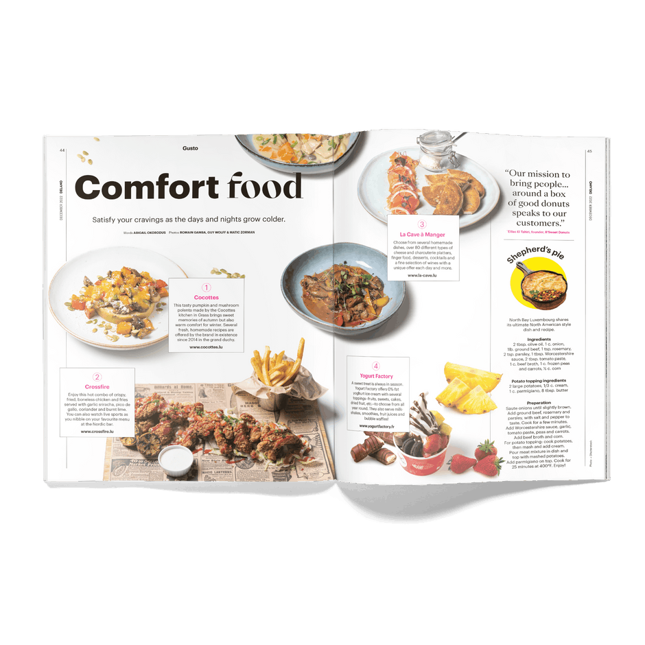 Gusto – Comfort food Maison Moderne