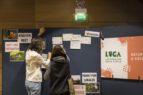 Des workshops participatifs ont été organisés ce week-end en vue de la préparation de la Luga 2023. (Photo: Caroline Martin)