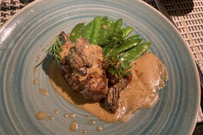 Veal mignon with creamy morels and vin jaune. Photo: Paperjam.lu