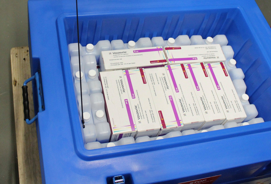 56,000 doses of vaccines was delivered to Cabo Verde (13.09.2021) Photo: MAEE