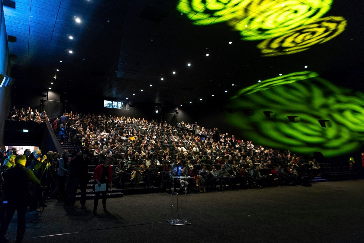 The opening of Luxembourg City Film Festival I 2018, when the festival surpassed 30,000 visitors for the first time Edouard Olszewski
