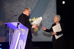 Colette Flesch, désormais présidente d’honneur du Luxembourg City Film Festival. (Photo: Romain Gamba/Maison Moderne)