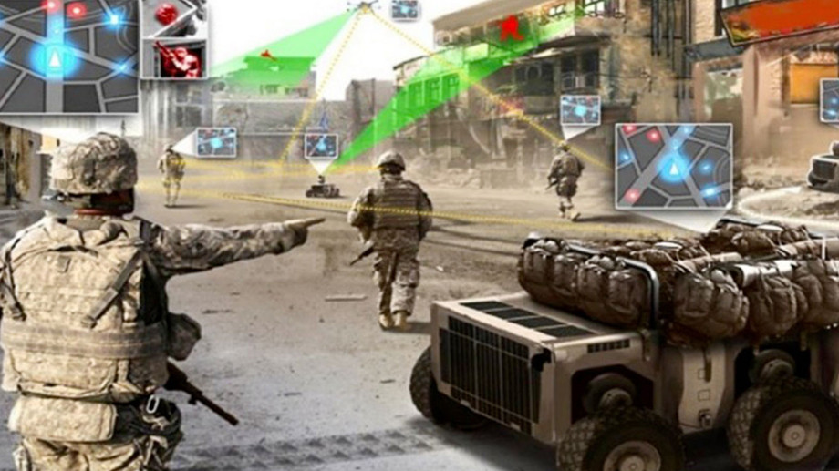 The picture looks like a video game. But the armies of the future are using and will increasingly use artificial intelligence in conflict zones, NATO says. (Photo: NATO)