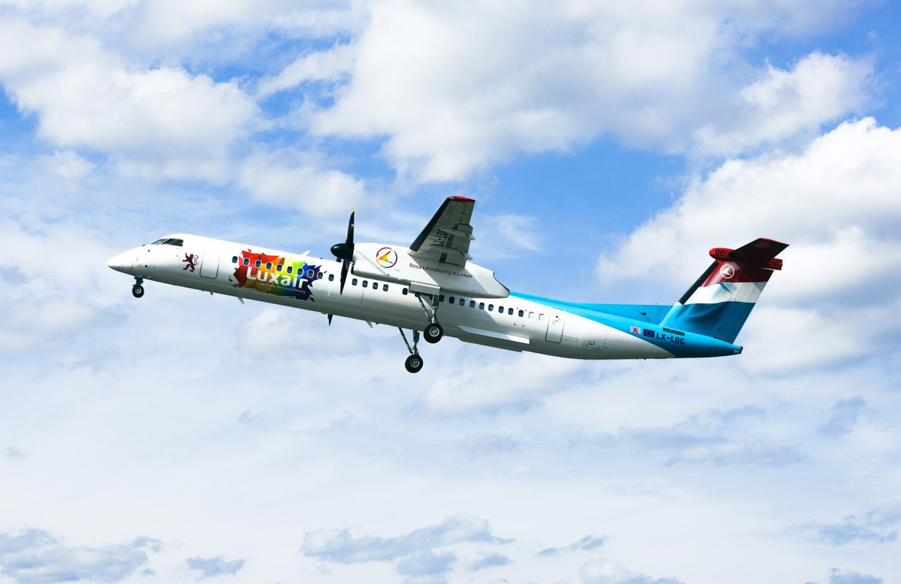 Luxair topped the new Randstad employer study.  Luxair