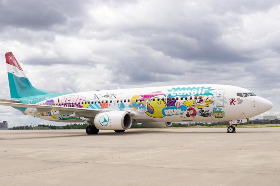 Luxair dvoile un avion relook par Sumo | Paperjam News