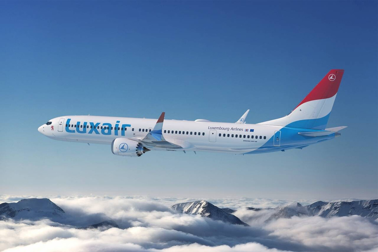 The Boeing 737-10 is the largest model in the 737 Max family. Configured with 213 seats for Luxair, it offers increased capacity, reduced fuel consumption and a cabin fitted with new features designed to enhance passenger comfort. (Photo: Luxair)