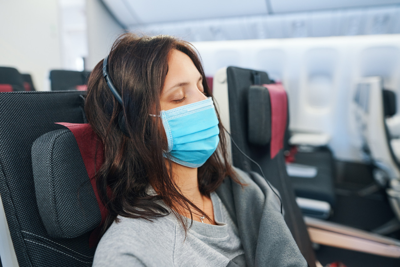 Luxair passengers to Luxembourg and a select number of countries won’t have to wear masks anymore. Photo: Shutterstock