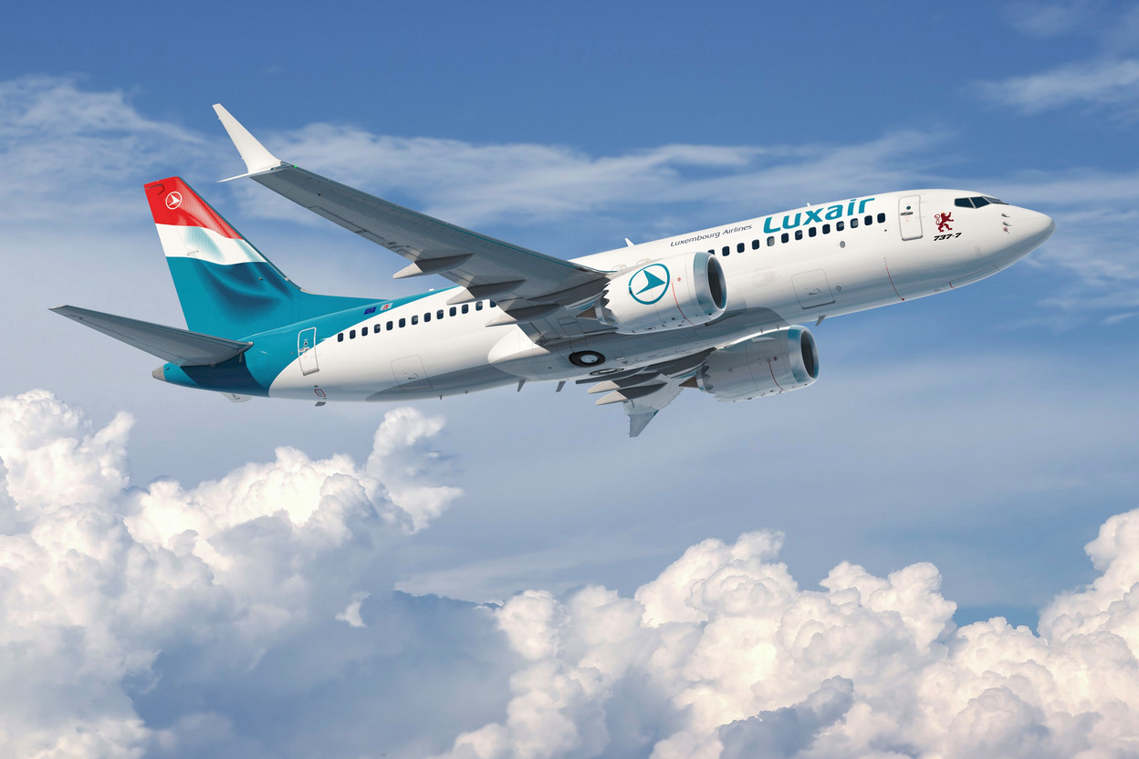 Luxair announced at the Paris Air Show that it will procure four 737-7s from Boeing. Photo : Luxair / Boeing