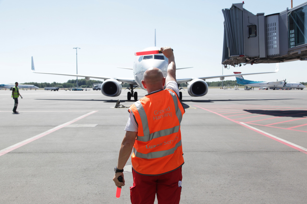 Luxair employees should not switch to CovidCheck. (Archive photo: Luxair Group)