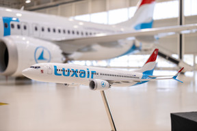 The programme comprises 12 new-generation Boeing aircraft, plus two options. Following the conversion of two options announced in July, the firm order book now comprises eight 737-8s and four 737-10s. The two additional options are also for the 737-10. (Photo: Luxair)