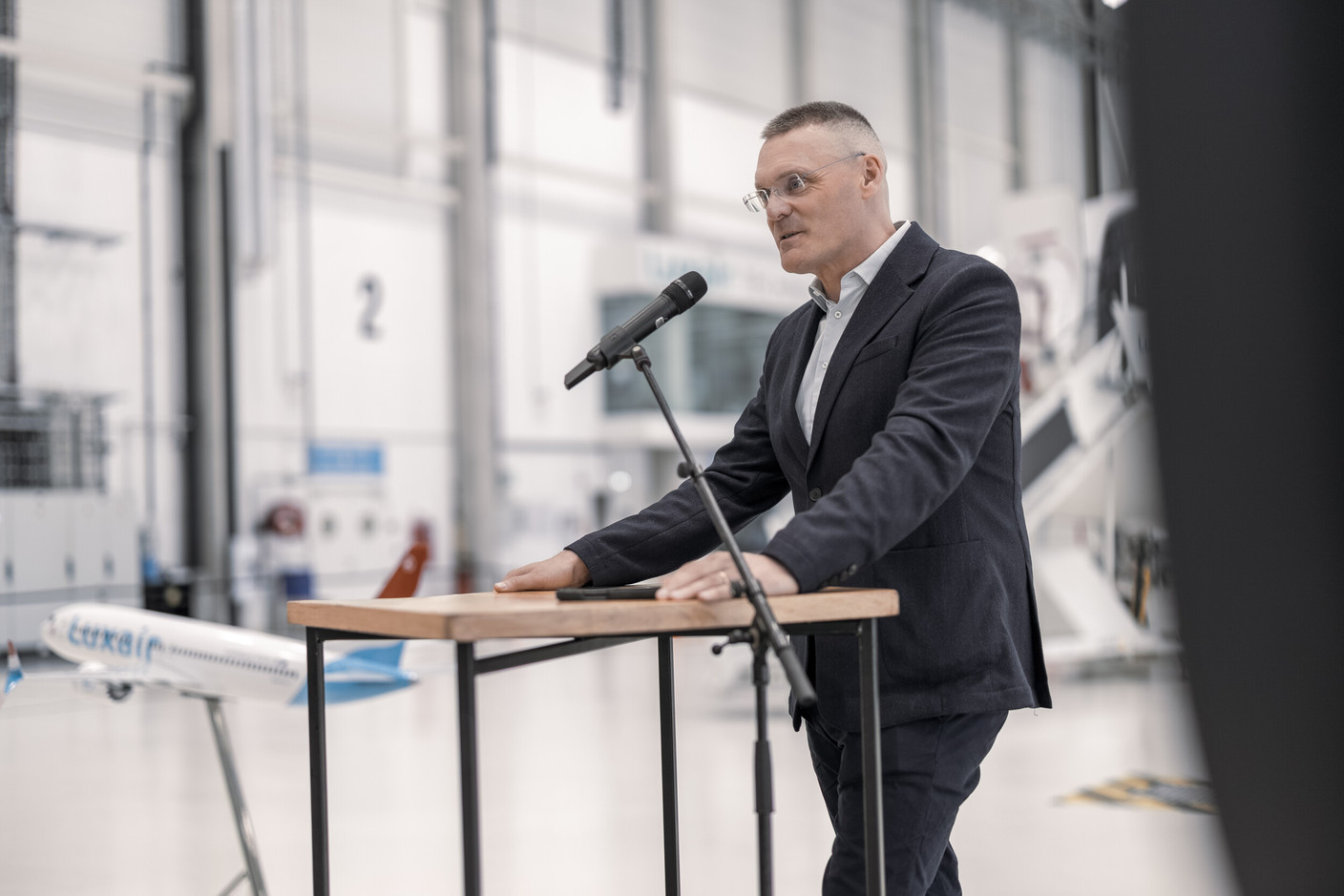 “The arrival of our first two Boeing 737-8s, which we own outright, marks an important milestone in the renewal of our fleet and in our long-standing partnership with Boeing,” said Gilles Feith, CEO of Luxair. (Photo: Luxair)
