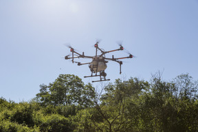 Luxaviation ne dispose que d’un drone pour l’instant. L’entreprise voudrait en acquérir de nouveaux, de la même marque – DJI – ou d’une autre. (Photo: Romain Gamba / Maison Moderne