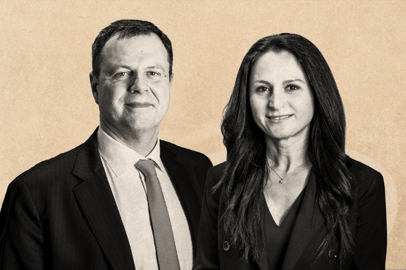 Pierre Mallet, Partner Assurance, & Emanuela Sardi, Partner, Assurance PwC Luxembourg (Photo: Crossfire for Maison Moderne)