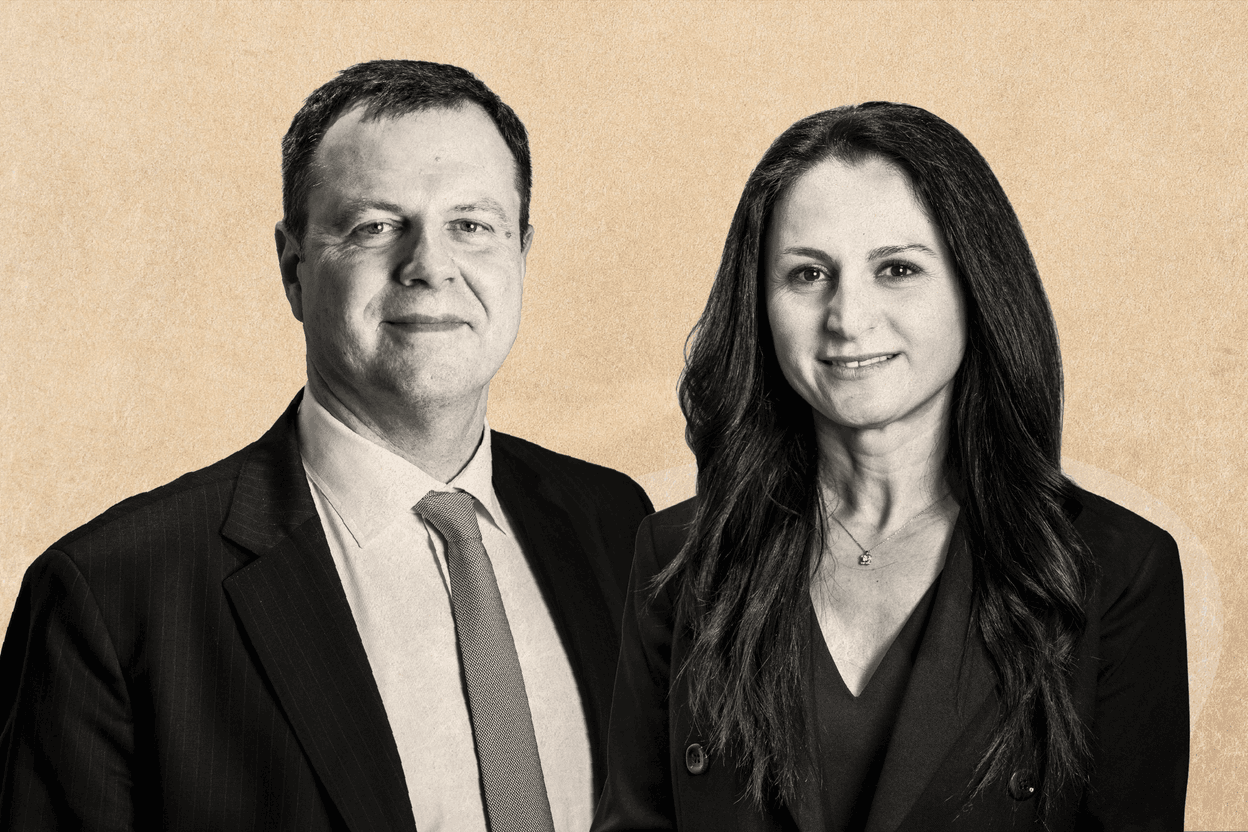 Pierre Mallet, Partner Assurance, & Emanuela Sardi, Partner, Assurance PwC Luxembourg (Photo: Crossfire for Maison Moderne)