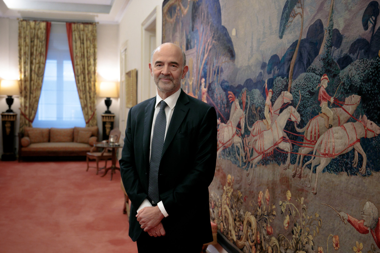 La rencontre privilégiée a eu lieu dans les très beaux salons de la résidence de l’ambassade de France. (Photo: Matic Zorman/Maison Moderne)