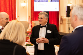 Claude Marx (CSSF) was one of the panellists at a gala dinner to launch EY Luxembourg's 2023 attractiveness survey, held at the Cercle Cité on 15 June. Photo: Romain Gamba/Maison Moderne