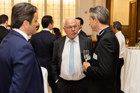 René Elvinger (CEBI) at a gala dinner to launch EY Luxembourg's 2023 attractiveness survey, held at the Cercle Cité on 15 June. Photo: Romain Gamba/Maison Moderne