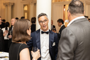 Julien Delpy (EY Luxembourg) at a gala dinner to launch EY Luxembourg's 2023 attractiveness survey, held at the Cercle Cité on 15 June. Photo: Romain Gamba/Maison Moderne