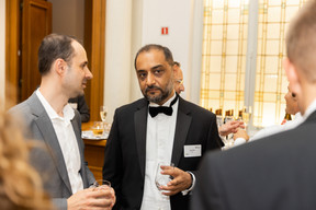 Ajay Bali (EY Luxembourg) at a gala dinner to launch EY Luxembourg's 2023 attractiveness survey, held at the Cercle Cité on 15 June. Photo: Romain Gamba/Maison Moderne