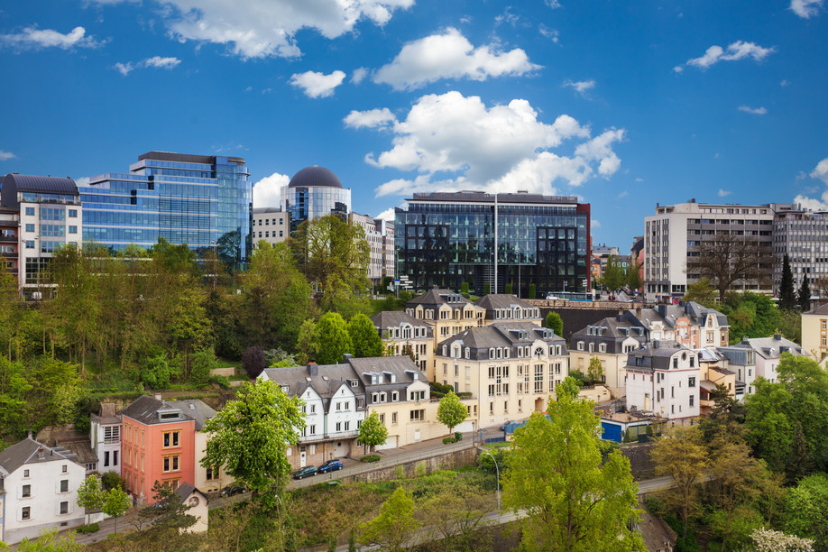 View of office buildings in Luxembourg City, one of the best locations for a career in tech, according to a ranking published on 26 July Photo: Shutterstock