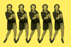 Beryl Warren at Luxembourg Art Week. Photo: Maison Moderne