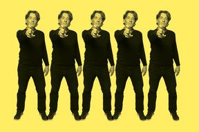 Daniel Schneider at Luxembourg Art Week. Photo: Maison Moderne