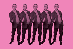 Marc Lemmer at Luxembourg Art Week. Photo: Maison Moderne